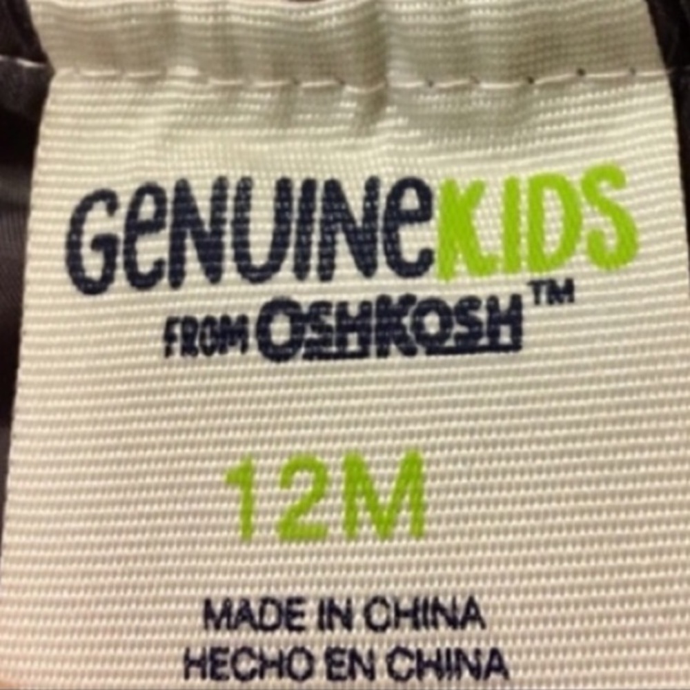 OshKosh Ruffle Moto Jacket Baby Pink Vegan Leather - Picture 8 of 8